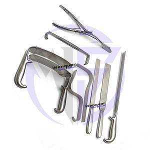 Juego de Instrumentos Quirúrgicos para Glúteos, 9 Piezas, Herramientas de Cirugía Plástica de Acero Inoxidable Reutilizables para Contorno Corporal y Uso Médico - Product Image 6