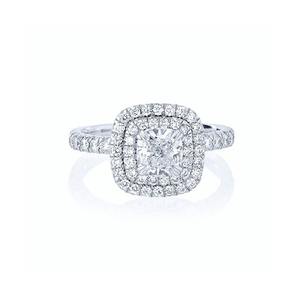 Bague de fiançailles en diamant de laboratoire de haute qualité, or 14 carats, taille ronde, VVS2, couleur E, certifiée IGI, bijoux éthiques et durables - Product Image 1