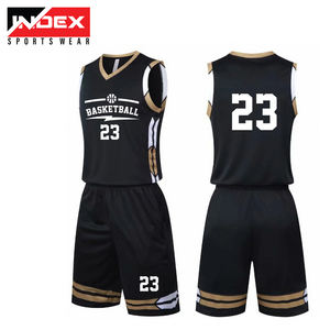 Uniforme de baloncesto masculino sublimación equipo personalizado uniformes de baloncesto de alta calidad con logotipos personalizados - Product Image 3