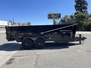 New High Standard Iron Bull 7X16 Dump <b>Trailers</b> 3FT 10 TON Capacity <b>Farm</b> <b>Trailer</b> Gear Motor Axle Core Components High Safety - Product Image 6