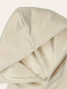 Sudadera con capucha y sudaderas de lana de alta calidad Sudadera con capucha de lana personalizada Diseño de mujer Sudadera con capucha de lana de gran tamaño para adultos a cuadros - Product Image 2