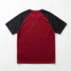 American Style Two-Tone <b>Raglan</b> Short Sleeve T Shirt <b>Top</b> Gym/Sport Everyday Comfortable soft T Shirt For Exercise regimen - Product Image 6