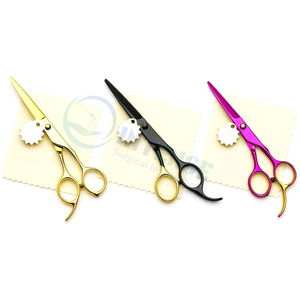 Ciseaux à cheveux professionnels de qualité supérieure en acier inoxydable, ciseaux de barbier pour coiffeurs, outils de coiffure à bord tranchant - Product Image 1