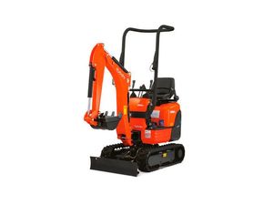 รถขุดขนาดเล็ก Kubota แบบตีนตะขาบ สำหรับงานก่อสร้างในฟาร์มและจัดสวน - Product Image 5