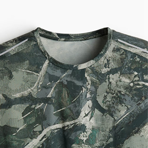 Camiseta Deportiva para Hombre, de Secado Rápido, 180g, Tejido Ligero de Poliéster, para Gimnasio, Entrenamiento, Deportes, Running - Product Image 5