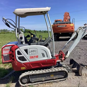 2022 Takeuchi รถขุดขนาดกะทัดรัดไฮบริดแบบ TB216H - Product Image 2