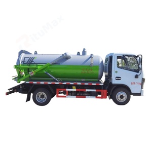 Autocisterna Dongfeng Usata per Depurazione Acque Reflue e Fosse Settiche, Servizio di Pulizia Industriale 4X2 Personalizzato per Sanificazione - Product Image 4