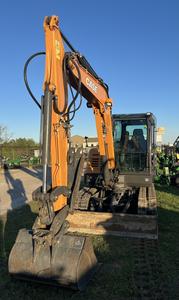 2023 para miniexcavadora CX57C con motor Yanmar, componentes hidráulicos Eaton, Control PLC, alta potencia de excavación - Product Image 2