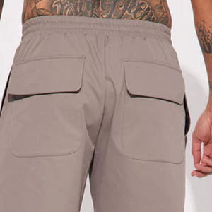 Pantalones cortos con bolsillo Cargo para hombre, tela de algodón con múltiples bolsillos y cremallera, tela duradera, material transpirable y ajustable para un ajuste relajado 2026 - Product Image 3