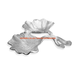 Tazón para servir de diseño atractivo Tazón para servir frutas de metal blanco y dorado de gran calidad para utensilios de cocina - Product Image 4