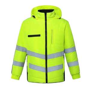 Chaqueta DE SEGURIDAD reflectante de alta visibilidad con logotipo personalizable - Product Image 2