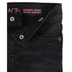 กางเกงยีนส์ถักสำหรับเด็ก, กางเกงยีนส์2แพ็คเกิร์ลส์ปรับได้แท็บกลางแบบสลิมฟิต-64% ผ้าฝ้าย/34% โพลีเอสเตอร์/ อีลาสเทน2% - Product Image 3