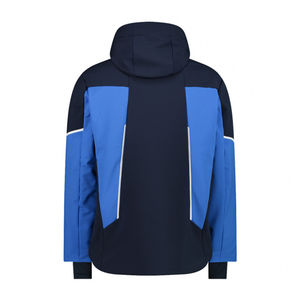 Chaqueta Softshell con Capucha para Hombre, Diseño Sólido, Transpirable, Informal de Invierno, Tejido de Algodón, Spandex/Poliéster, Servicio OEM - Product Image 6