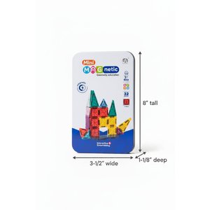 Juego de 32 Piezas de Bloques Magnéticos Mini - Juguete de Construcción STEM para Niños, Material ABS No Tóxico, Edades 3-6, Compatible con las Principales Marcas - Product Image 4