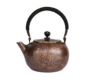 Théière moderne en acier inoxydable de haute qualité, écologique et délicate, avec poignée épaisse et solide, personnalisable en couleur et emballage - Product Image 1