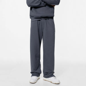 Pantalones Deportivos Casuales para Hombre, de Pierna Recta, de Algodón Personalizado, Estilo Jogging, Felpa Francesa, Holgados, Ligeros, Transpirables y de Secado Rápido - Product Image 1