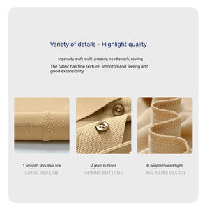 T-shirts ODM pour hommes séchage rapide O cou cationique t-shirts athlétique course à pied Gym entraînement t-shirts en vrac vêtements décontractés personnalisés polos - Product Image 3