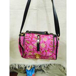 Sac bandoulière en coton imprimé Jaipur avec doublure en polyester - Product Image 1