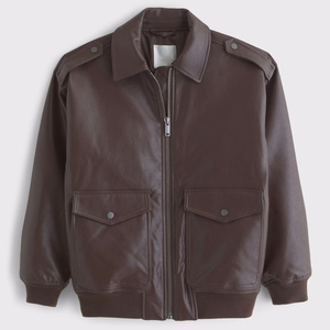 Chaqueta de Motociclista Clásica de Piel de Oveja Genuina para Mujer, Talla Grande, de Alta Calidad, para Primavera, Otoño e Invierno, con Relleno - Product Image 3