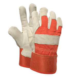 Guantes de Trabajo Industriales de Alta Resistencia, Protección para las Manos, Guantes de Seguridad para Trabajos Pesados, Guantes de Trabajo de Jardinería de Cuero Vacuno de Primera Calidad - Product Image 2