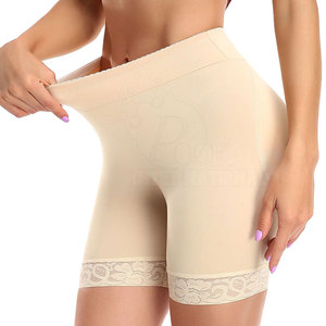 Slim Fit Elastic Waist Yoga Sport Shorts For Women Booty Lifting Nylon Fitness Running Shorts <b>Tummy</b> <b>Control</b> Workout Gym Shorts - Product Image 2