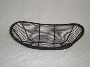 Oval & Round New Iron <b>Metal</b> <b>Storage</b> <b>Baskets</b> Perfect Size for Egg & Food <b>Storage</b> Designed With Round <b>Metal</b> Wire <b>Basket</b> - Product Image 3