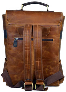 Sac à dos pour hommes Style tendance Voyage Grande capacité Sac à dos en cuir disponible au prix de gros - Product Image 6