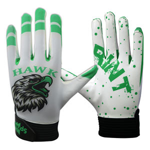Guantes deportivos cómodos personalizados Equipo de protección de manos de fútbol americano - Product Image 1