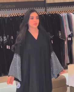 ชุดเดรสผ้าปะติดเพชรสำหรับผู้หญิงชุดเดรสมุสลิมแบบดั้งเดิมระบายอากาศได้ดี - Product Image 1