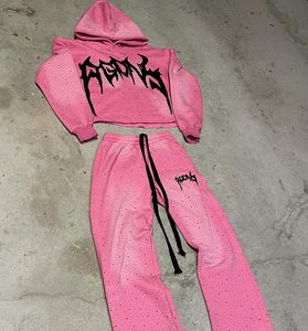 Chándales Unisex de Último Diseño con Bordado Desgastado y Cremallera, Chándal para Hombre, Chándal con Cremallera Resistente - Product Image 4