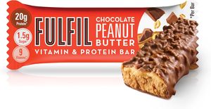 Fulfil Vitamin and Protein Bar (15 x 55 g Bars), Chocolate Peanut Butter Flavour - Product Image 6