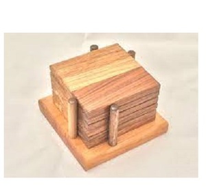 Regalos de Navidad Personalizados, Posavasos Ecológicos con Cuentas de Forma Irregular/Algodón, Diseño Moderno 2023 - Product Image 2