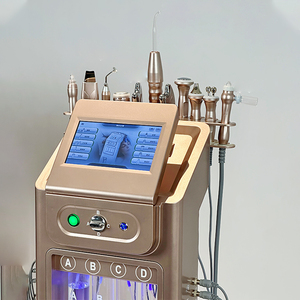 เครื่องไฮโดรเดอร์มาเบรชั่นอเนกประสงค์พร้อมหัวเปลี่ยน 10 ชิ้น สำหรับยกกระชับใบหน้า ฟื้นฟูรอบดวงตา ควบคุมสิว และผลัดเซลล์ผิว - Product Image 2