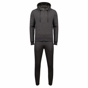 ชุดวอร์มฮิปฮอปสีล้วนสำหรับผู้ชายสินค้าใหม่ขายดีเสื้อวอร์มสีล้วนแบบสวมหัวมีกระเป๋าแบบกำหนดเอง - Product Image 2