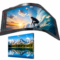 Pantalla de Matriz Digital 3D de Alta Definición P3 con SDK y CMS, Alto Brillo, Clasificación IP65, para Comercio y Educación