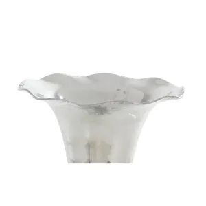 Contemporary Elegant Metal Flower Accent High End Signature Decorative Iron <b>Vase</b> Flower <b>Vase</b> - Product Image 3