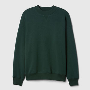 Sweat-shirt à col montant d'hiver de haute qualité pour femmes, 100% coton, léger, impression de logo personnalisée sur le devant, service OEM - Product Image 4