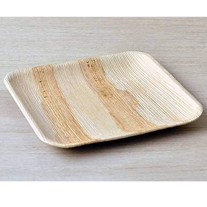 Assiettes carrées profondes en feuille de palmier Areca Vaisselle écologique pour les mariages et les événements à bon prix - Product Image 5