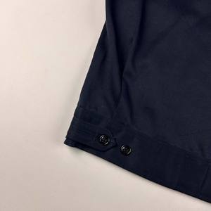 Chaqueta de Trabajo Informal con Logotipo Personalizado, Chaqueta Cortavientos con Cuello Alto, Chaqueta Bomber Clásica Vintage de Corte Holgado para Hombre - Product Image 6