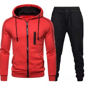 Ensembles de survêtements pour hommes, nouvelle conception, 100 % coton, avec fermeture éclair, pour le sport et les loisirs, collection hiver, vente en gros, prix abordable, les plus vendus - Product Image 4