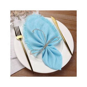 Servilletas de Algodón Bordadas Personalizadas 2026, Colores Pastel, Más Vendidas, Paños Decorativos para Encimera, Regalo de Inauguración de Casa - Product Image 6