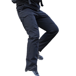 Pantalon tactique d'hiver imperméable pour homme de haute qualité, pantalon cargo extensible doublé en polaire pour l'extérieur - Product Image 1