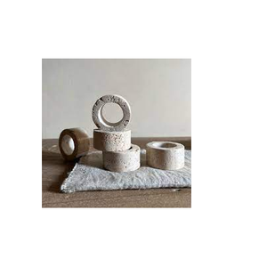 Porte-serviette en marbre et taille personnalisée prix bon marché et utilisation à la main pour accessoires naturels - Product Image 1