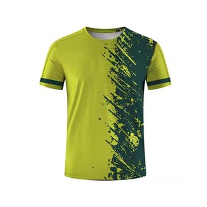 Camiseta de verano de manga corta de verano de alta calidad con diseño 3D impreso, camiseta de fútbol hecha a medida con estampado propio Vintage transpirable - Product Image 3