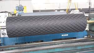 Customized Rubber <b>Roller</b> <b>Conveyor</b> Drum Textured Surface Industrial Transfer Wheel for <b>Conveyor</b> Systems - Product Image 6