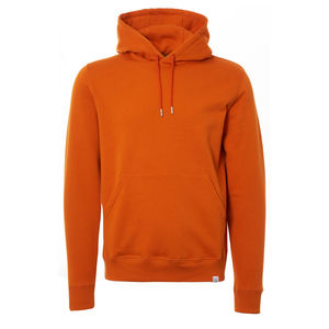 Vente en gros de sweat à capuche pour homme en coton 100% premium poids lourd conception de logo personnalisé sweats à capuche brodés et teints en coton à bas prix - Product Image 1