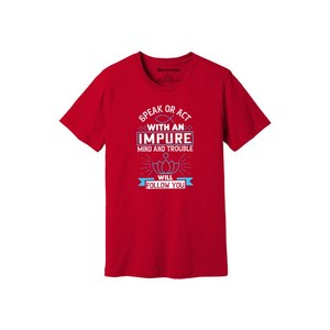 Camiseta informal de algodón 100% con impresión de temas de Buda en 3D, 12 opciones de color, 160-180, colocación de diseño personalizable GSM pesado - Product Image 6
