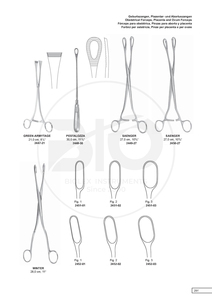 Pinzas de sujeción Martin Bierer y Ovum de calidad superior Instrumentos quirúrgicos de acero inoxidable Fuente de alimentación manual - Product Image 5