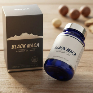 ODM Adult Black MACA & Garlic Extract Tablet Supplement-Premium Peruvian Maca Root for Men's Vitality & Stamina Natural Support - Product Image 1