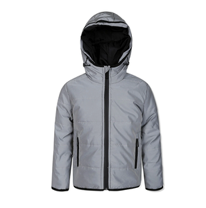 Chaqueta reflectante OEM, nueva chaqueta reflectante Reversible de moda, chaqueta cortavientos transpirable para hombre para invierno - Product Image 5